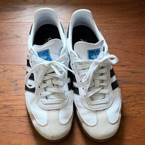Adidas Women’s White and Black Samba OG